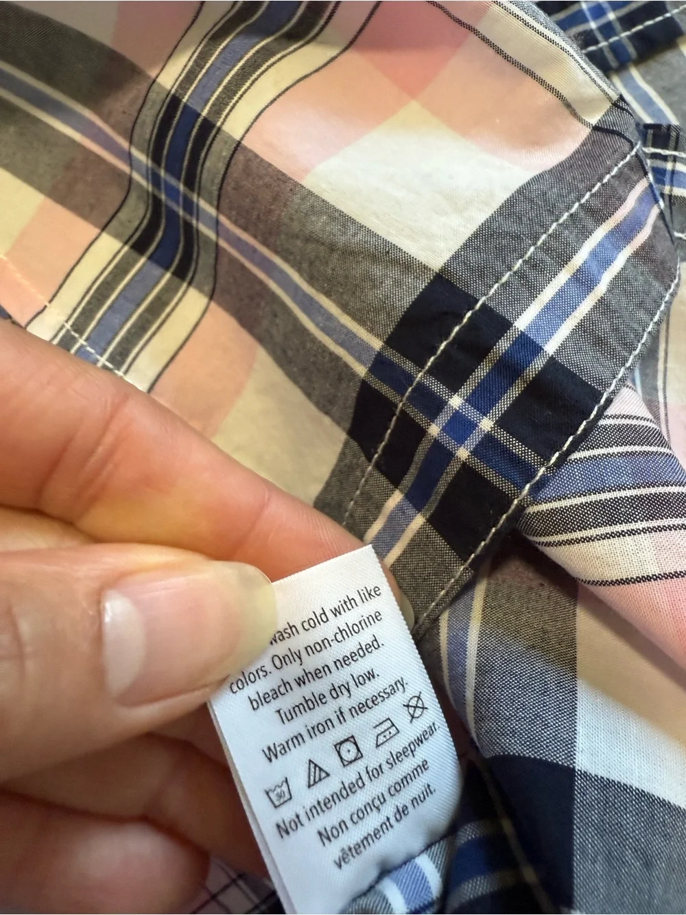 Gymboree soft plaid